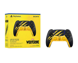 Manette sans fil Sony DualSense® Jaune combat Édition limitée Marvel's Wolverine per PS5