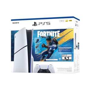 Pack Console PlayStation 5 Slim Standard Fortnite Flowering Chaos Edizione Limitata Bianco